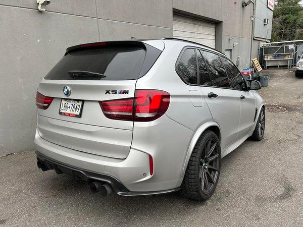 BMW F85 X5M / F86 X6M – 3D Style Carbon Fiber Rear Diffuser