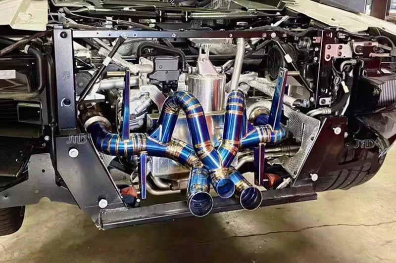 Lamborghini Aventador S - Titanium Straight Pipe Exhaust System