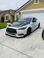 Infiniti Q60 - S Style Carbon Fiber Engine Hood Bonnet
