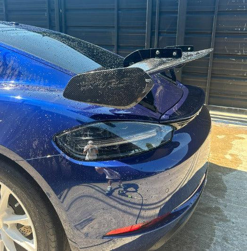 Porsche 718 981 Boxster / Cayman – Carbon Fiber GT4RS Style Wing