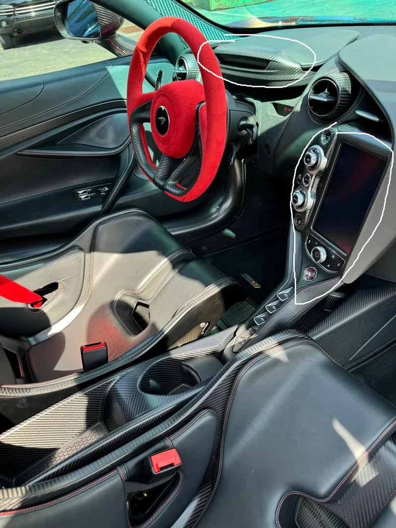 McLaren 720S - Carbon Fiber Interior Panel Kit