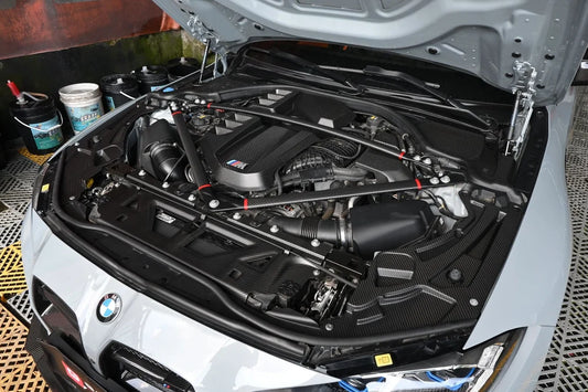 BMW G80 M3 / G82 G83 M4 Dry Carbon Fiber Full Engine Bay Cover Kit (2021+)
