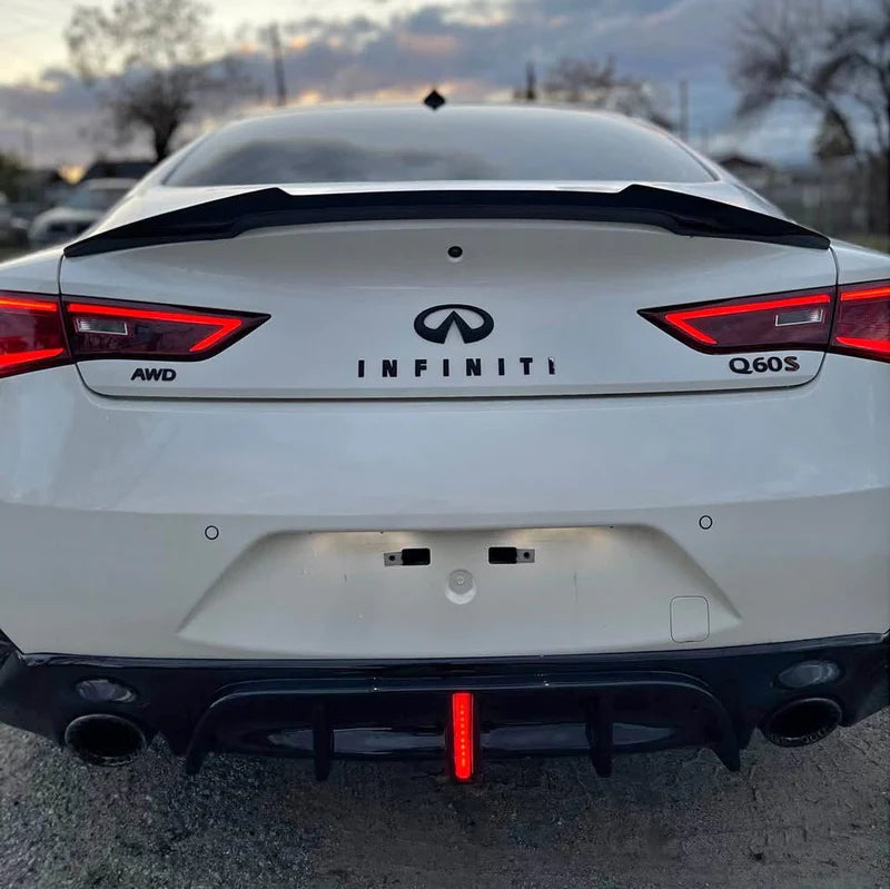 Infiniti Q60 2016-2019 - M4 Style Carbon Fiber Spoiler