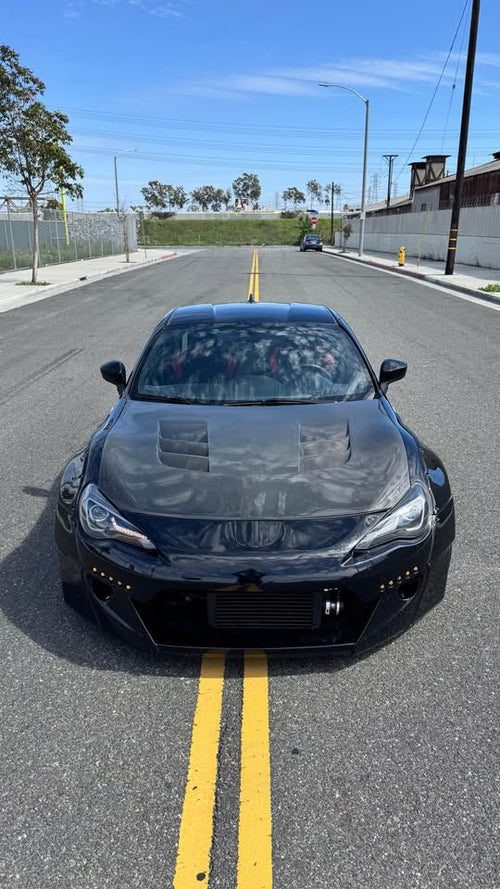 Scion FRS / Subaru BRZ (2013-2020) – Carbon Fiber Vented Front Engine Hood