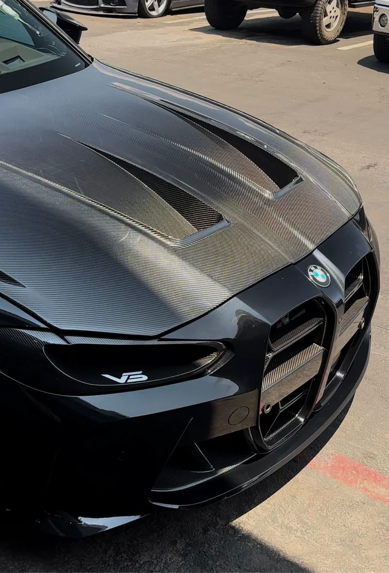 BMW G80 M3 & G82/G83 M4 – Dry Carbon Fiber Alpha Style Hood