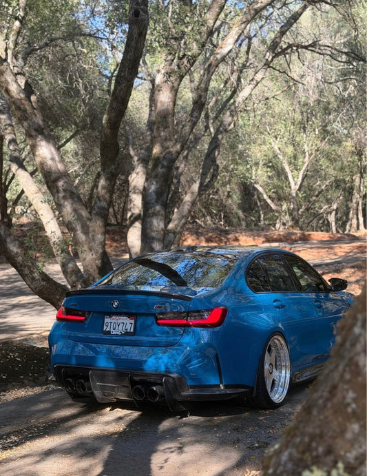 BMW G80 M3 & G20 3 Series - MP Style Carbon Fiber Trunk Spoiler