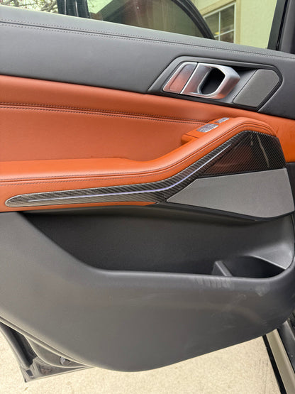 BMW X7 G07 (2019–2025) - Carbon Fiber Interior Trim Overlay Kit