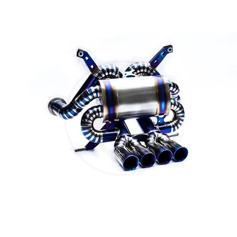 Lamborghini Aventador S Roadster - Titanium Performance Catback Exhaust System w/ Valves