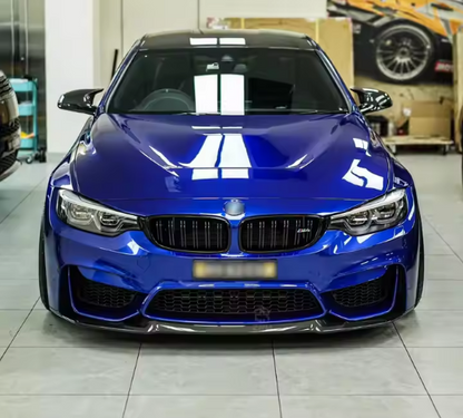 BMW F80 M3 & F82/F83 M4 - CS Style Carbon Fiber Front Lip