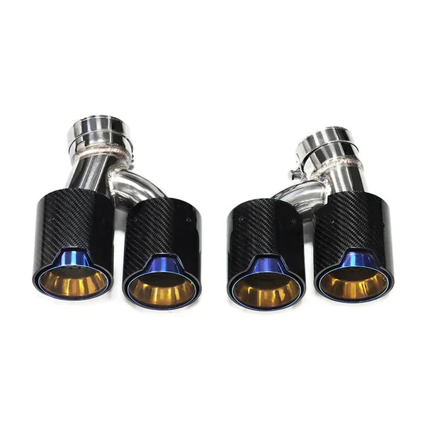 BMW G30 5 Series - MP Style Carbon Fiber Exhaust Tips