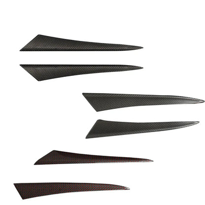 Honda Civic 11th Gen Type R FL5 – Carbon Fiber Headlight Eyebrow Cover Trim
