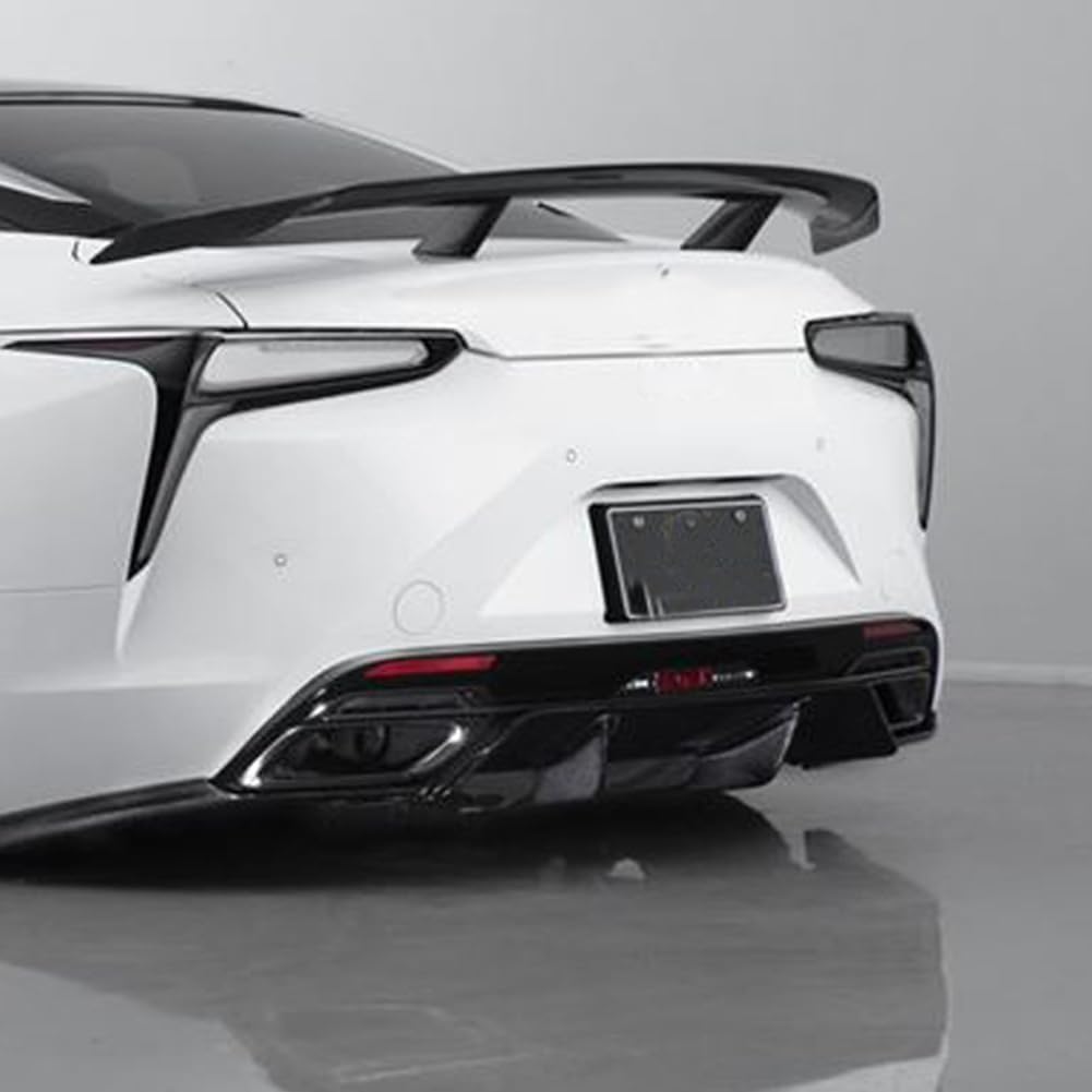 Lexus LC500 / LC500h – Carbon Fiber 3pc Rear Diffuser