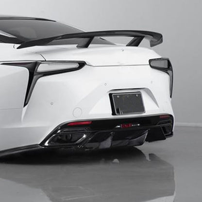 Lexus LC500 / LC500h – Carbon Fiber 3pc Rear Diffuser