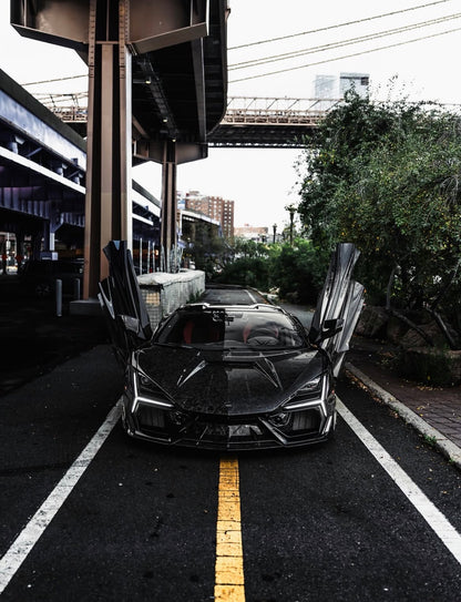 Lamborghini Revuelto - MSY Style Prepreg Dry Carbon Fiber Middle Air Splitter
