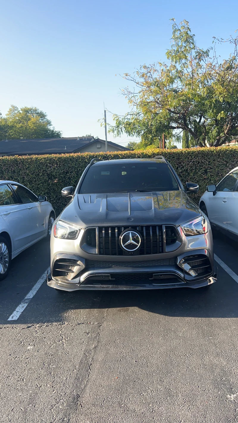 Mercedes Benz GLE W167/C167 350/450/580/53/63 (2020–2025) - Carbon Fiber Vented Hood