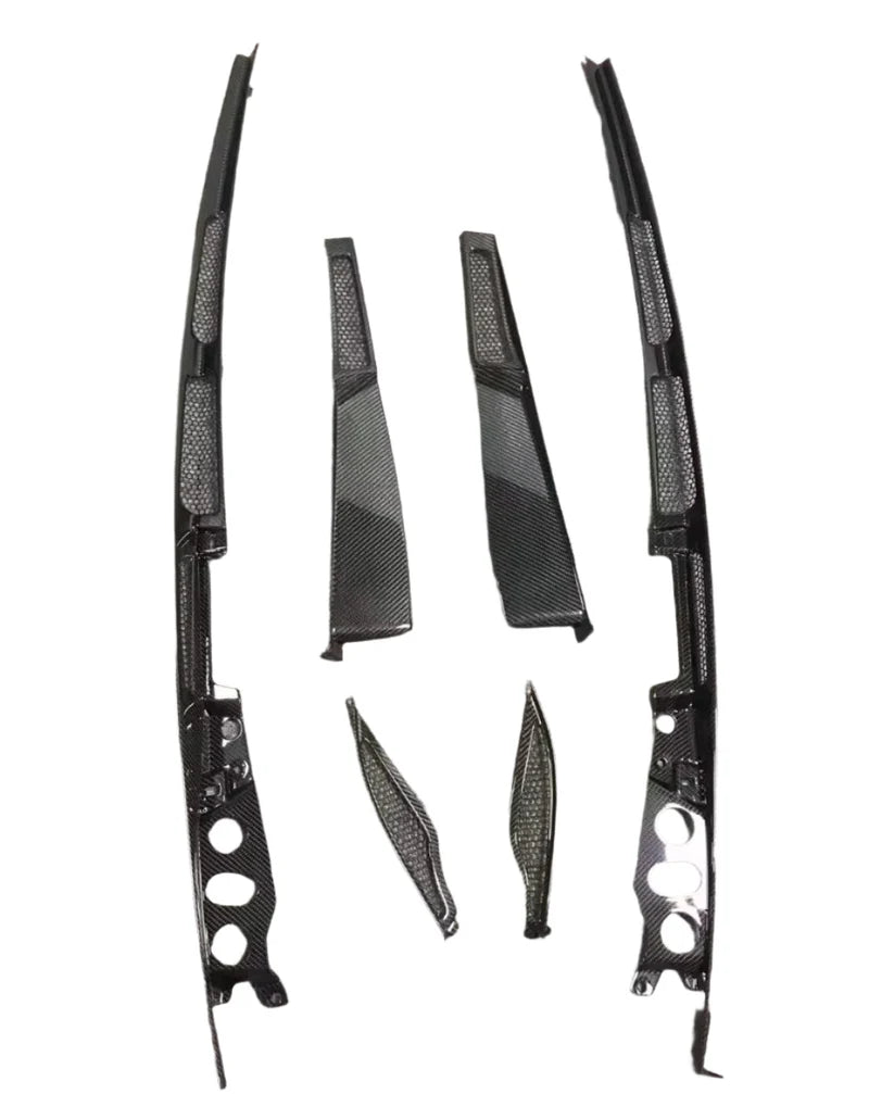 McLaren 720S Coupe - Carbon Fiber Side Engine Intake Vent Trim Set