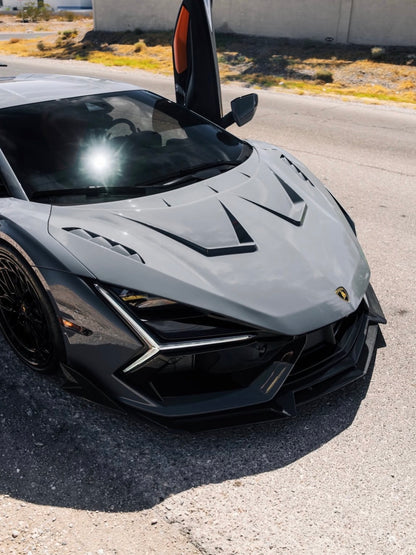Lamborghini Revuelto – DK Style Carbon Fiber Front Hood