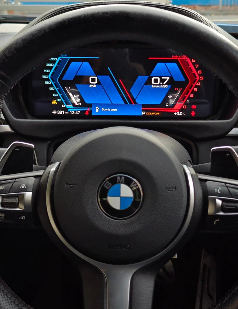 BMW F30 / F31 / F32 / F80 M3 / F82 F83 M4 (2013–2020) – 12.3" Digital Instrument Cluster Upgrade (Plug & Play)