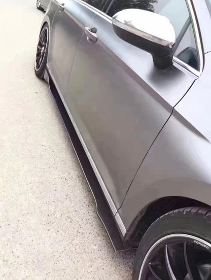 Mercedes-Benz W222 S-Class Sedan – Carbon Fiber Side Skirt Extensions