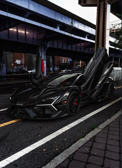 Lamborghini Revuelto - MSY Style Prepreg Dry Carbon Fiber Middle Air Splitter