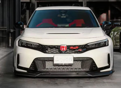 Honda Civic FL5 Type-R - Carbon Fiber A Style Front Splitter Lip