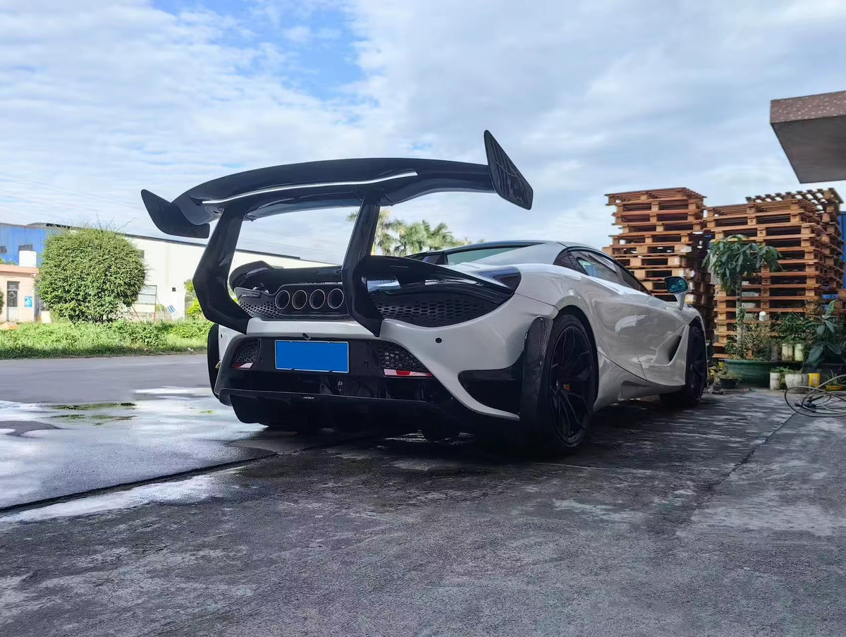 McLaren 720S / 750S / 765LT - Carbon Fiber Chassis Mount Wing