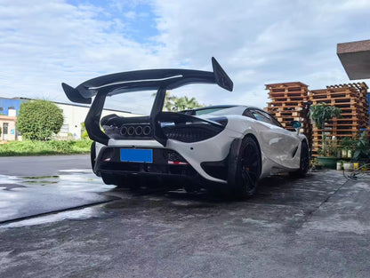 McLaren 720S / 750S / 765LT - Carbon Fiber Chassis Mount Wing