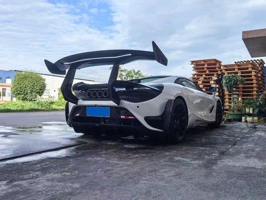 McLaren 720S / 750S / 765LT - Carbon Fiber Chassis Mount Wing