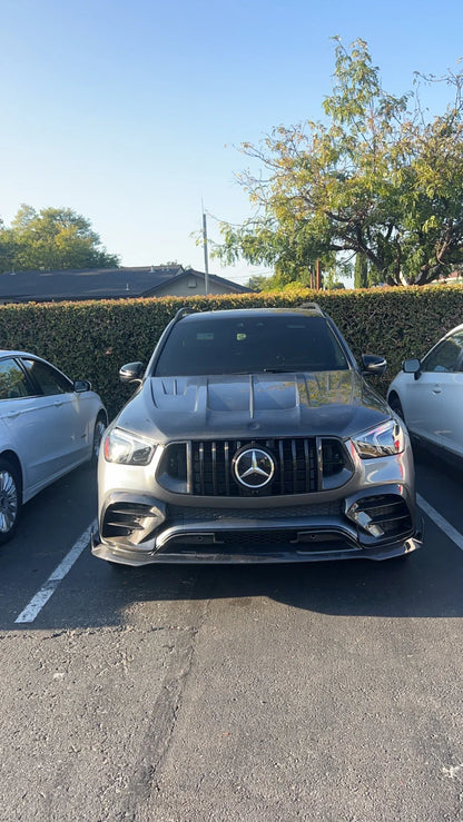 Mercedes-Benz W167 & C167 GLE350/GLE450/GLE580/GLE53/GLE63 AMG (2020–2025) – Carbon Fiber Front Grille