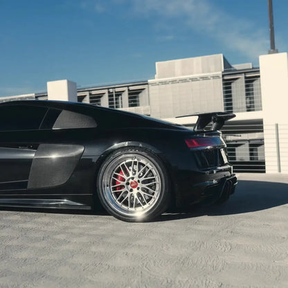 Audi R8 Gen 2 V Style Carbon Fiber Wing