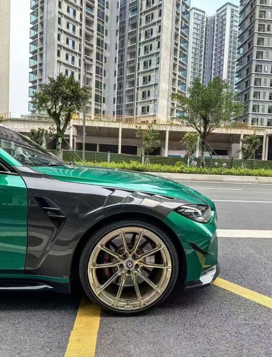 BMW G80 M3 / G82 G83 M4 - Carbon Fiber Front Vented Fenders