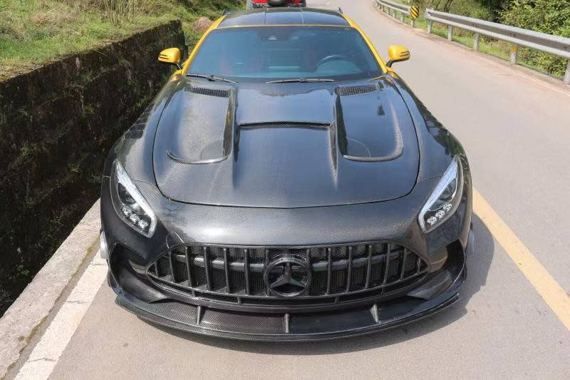 Mercedes AMG GT/GTS/GTC Full Carbon Fiber Black Series Style Body Kit