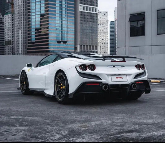 Ferrari F8 Tributo - AP Style Carbon Fiber Rear Diffuser