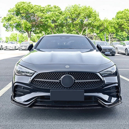 Mercedes CLE C236 - Gloss Black Front Bumper Lip