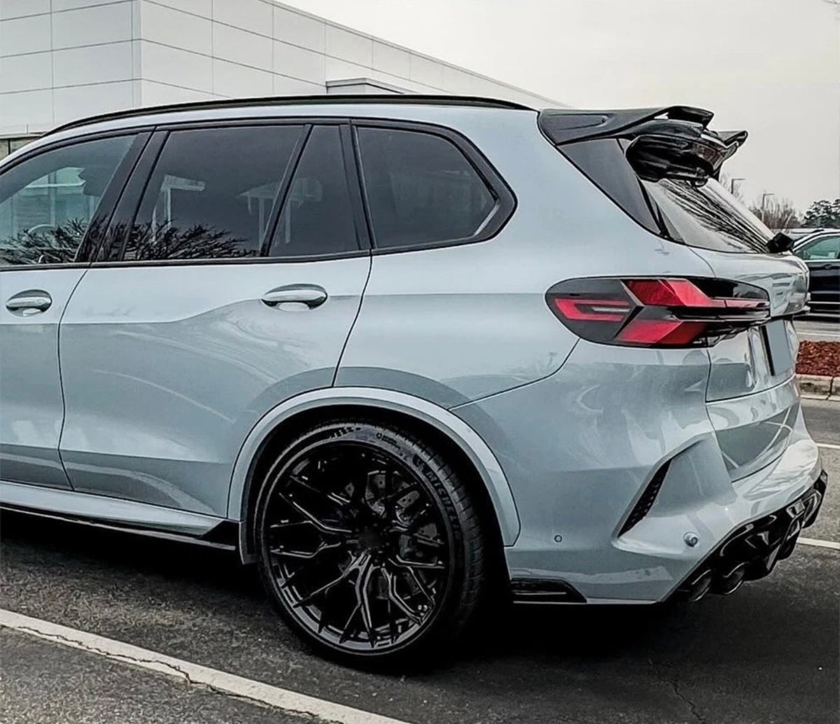 BMW X5M / X6M LT Style Rear Diffuser with Dual LED Brake Light & Rear Corner Aprons