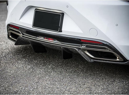 Lexus LC500 / LC500h – Carbon Fiber 3pc Rear Diffuser