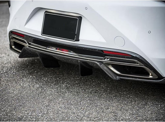 Lexus LC500 / LC500h – Carbon Fiber 3pc Rear Diffuser