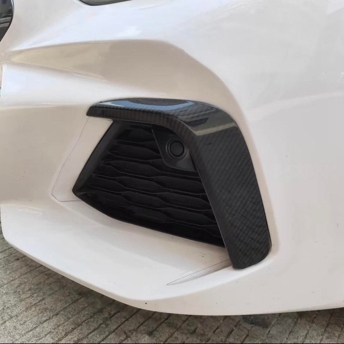 BMW Z4 G29 - Carbon Fiber Front Bumper Corner Cover Trim