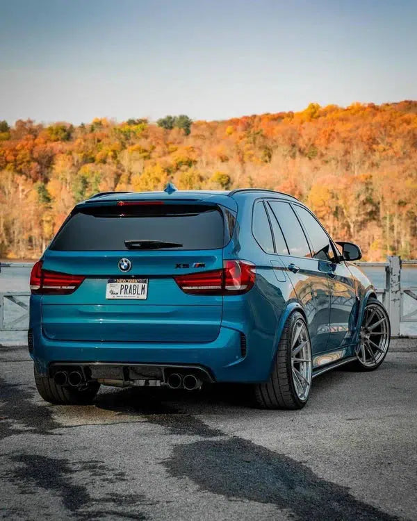 BMW F85 X5M / F86 X6M – VR Style Carbon Fiber Rear Diffuser