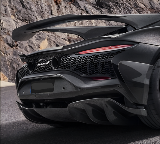 McLaren Artura - N Style Prepreg Dry Carbon Fiber Body Kit Rear Diffuser
