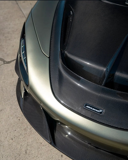 McLaren 720S / 750S / 765LT - V Style Carbon Fiber Hood