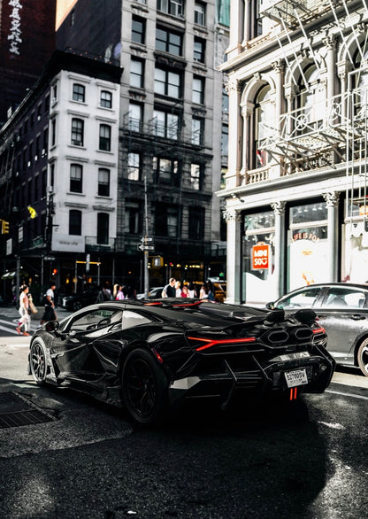 Lamborghini Revuelto - MSY Style Prepreg Dry Carbon Fiber Rear Spoiler