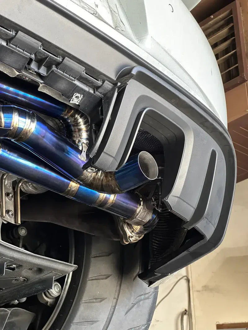 Porsche 718 GT4 RS 4.0T - Titanium Valve Catback Performance Exhaust