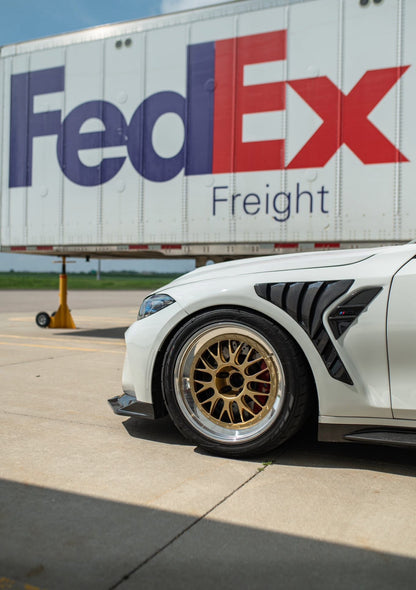 BMW G80 M3 / G82 G83 M4 - Carbon Fiber Vented Front Fenders V2