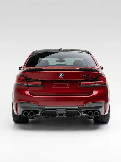 BMW F90 M5 - CS Style Carbon Fiber Rear Diffuser