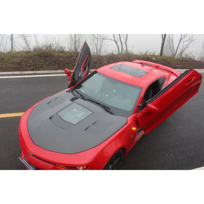 Chevrolet Camaro (2017–2019) - Carbon Fiber Engine Bonnet with Transparent Window