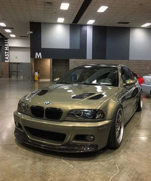 BMW E46 M3 - CSL Style Carbon Fiber Front Splitter