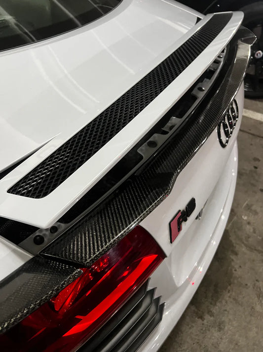 Audi R8 Gen 1 Coupe 3PC Carbon Fiber Spoiler