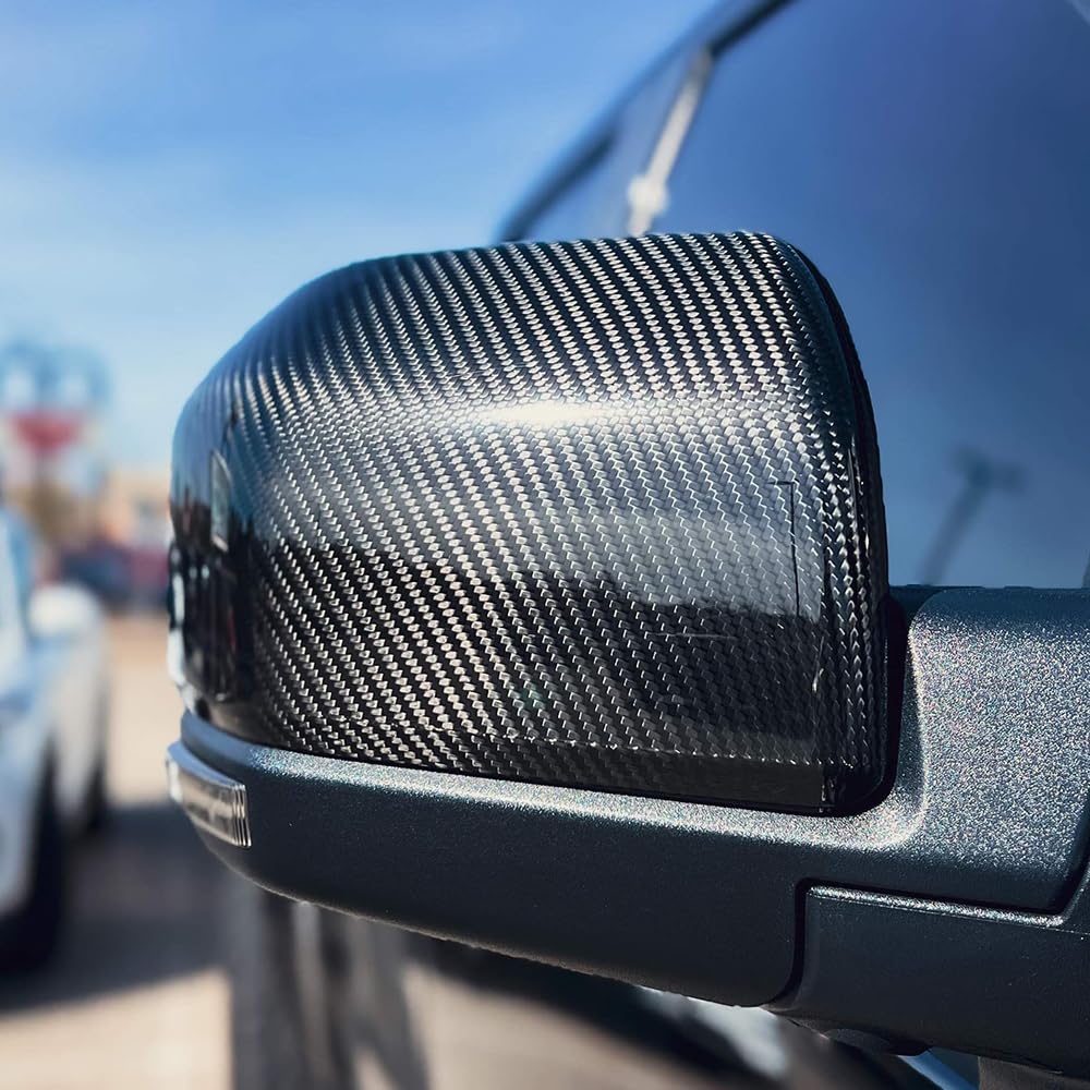 Ford F-150 Raptor 2015-2020 – Carbon Fiber Mirror Caps