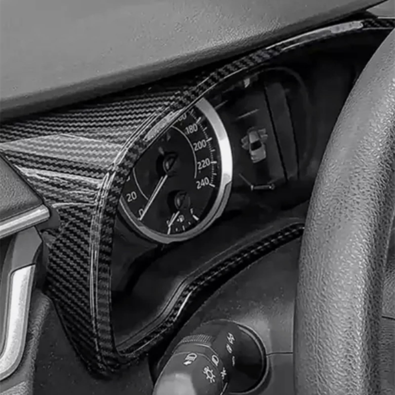 Toyota GR Corolla - Carbon Fiber Instrument Speedometer Cover